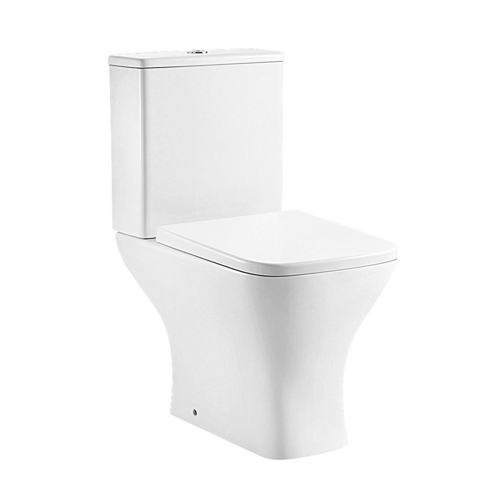 Унитаз напольный Моноблок Triton-Pro Astro AO-2355,сиденье,фурнитура