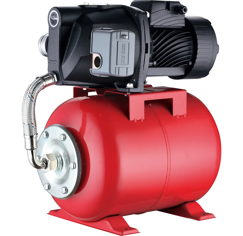  Станция насосная PUMPMAN чугун, 1100Вт, Hmax-55м, Qmax-80л/мин, г/а 24л, арт. ATJET150