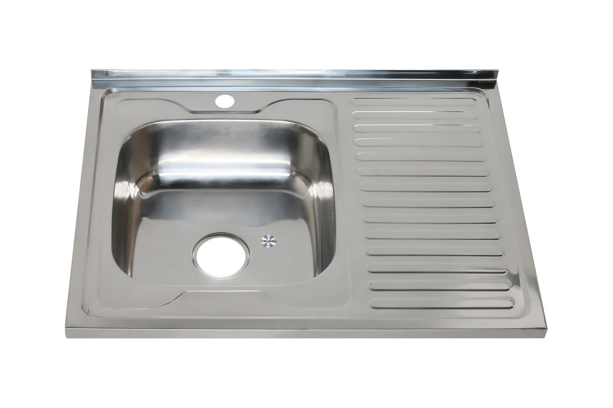 Мойка 8060 L MELANA 0,4/160 накладная прямоугольная (072 tL*20)
