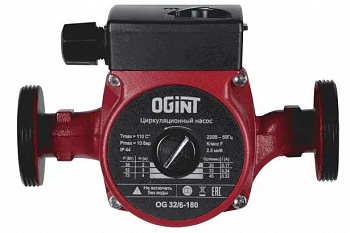 Насос циркуляционный OG 32/6-180 PN10 230B в/к Ogint