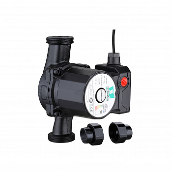 Насос PUMPMAN циркуляционный TRS32/8 (Pmax-100Вт, Hmax-6м, Qmax-55л/мин, 180мм, с гайками и кабелем)
